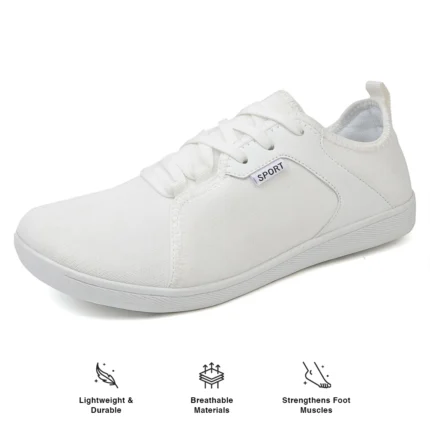 HYKES Aura Sport – Zapatos Barefoot Minimalistas de Movimiento Natural, Saludables y Antideslizantes (Unisex)